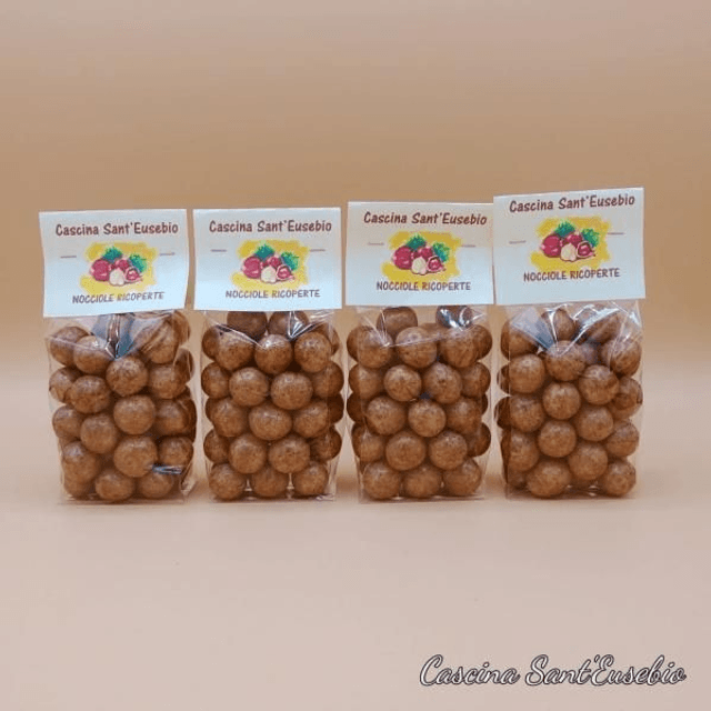 OFFERTA Nocciole Ricoperte Cioc. Bianco/caffè, 4 