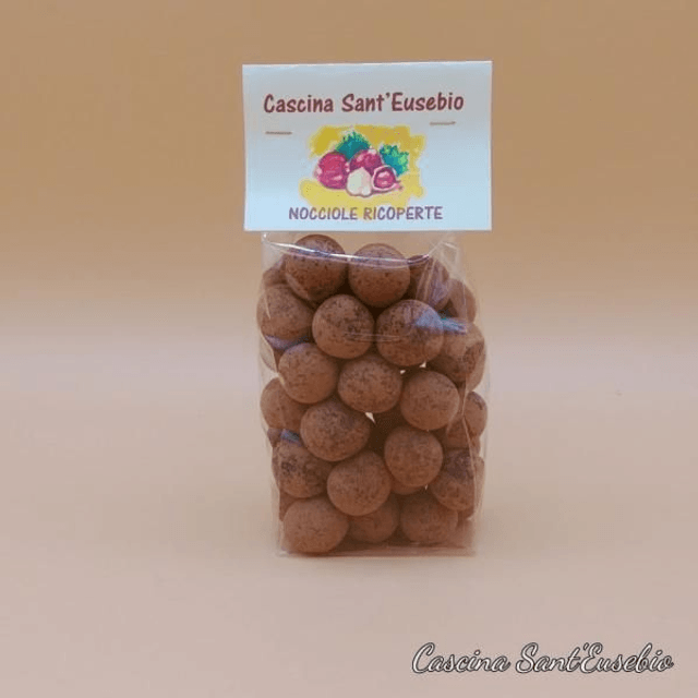 Nocciole Ricoperte Cioccolato Fondente extra Tartufate
